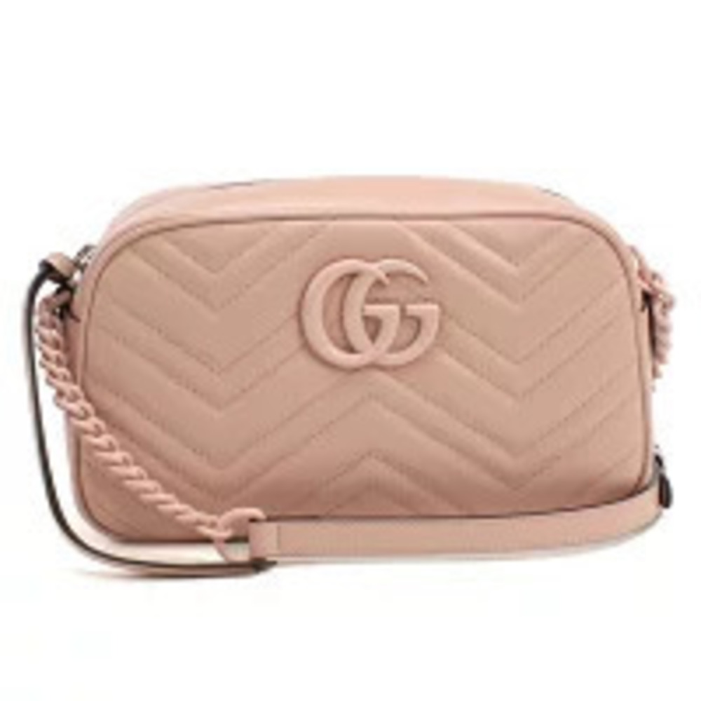 Gucci Crossbody Bag GG MARMONT Pink